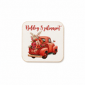 Drevená tabuľka „Boldog szülinapot“ – dekorácia na dotvorenie (7×6 cm)
