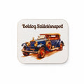 Drevená tabuľka „Boldog Születésnapot!“ – 7x6 cm | na dotvorenie