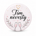 Odznak Tím nevesty – 58 mm