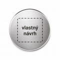 Odznak s vlastným návrhom 58 mm | Vlastný text alebo logo