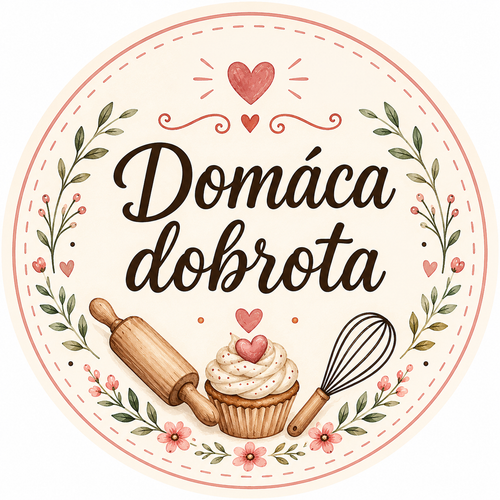 Domáca dobrota nálepky 3 cm