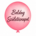 Dekoračná tabuľka Boldog Születésnapot | Sublimačná tlač na HDF 6 × 8 cm