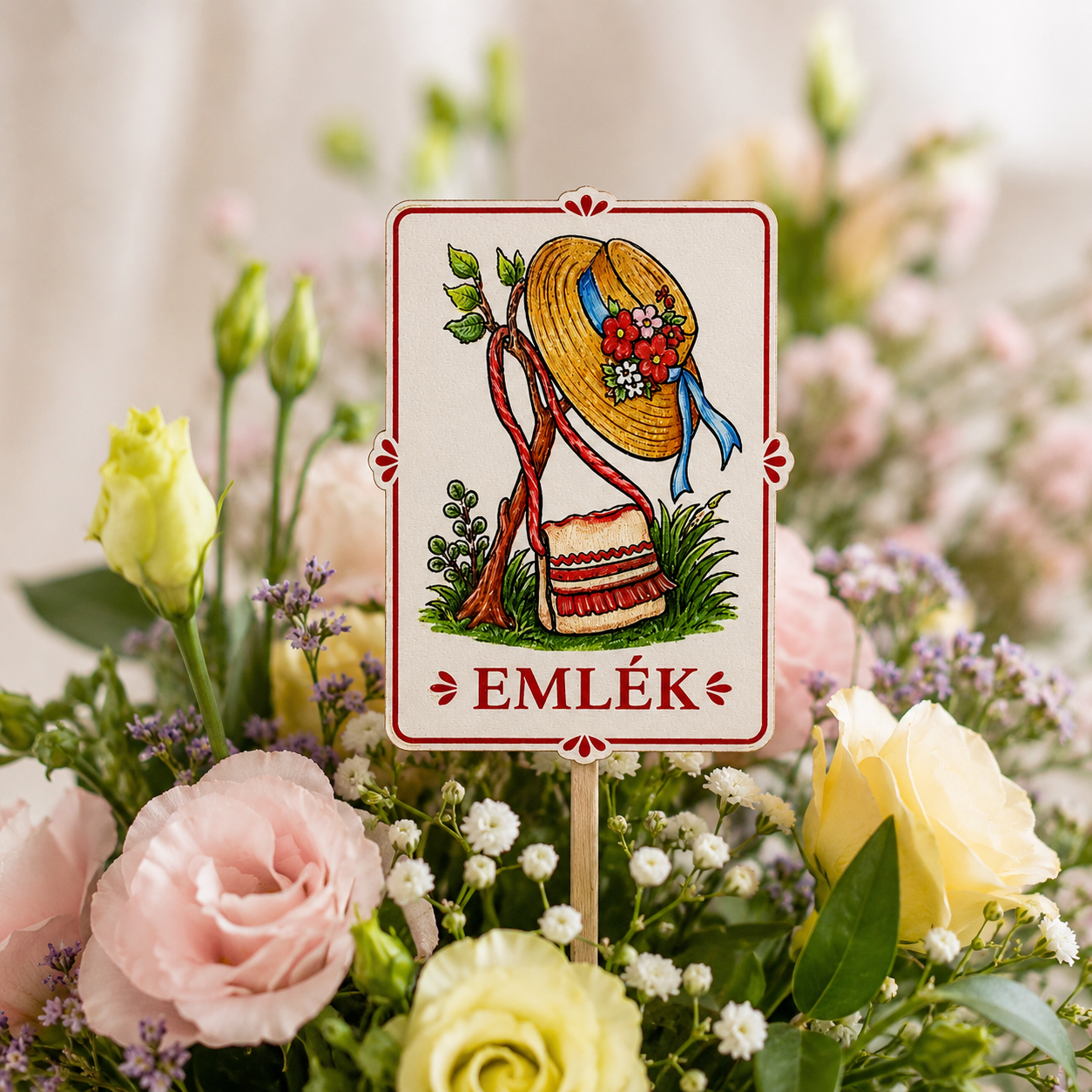 Zápich Emlék | 7x9 cm