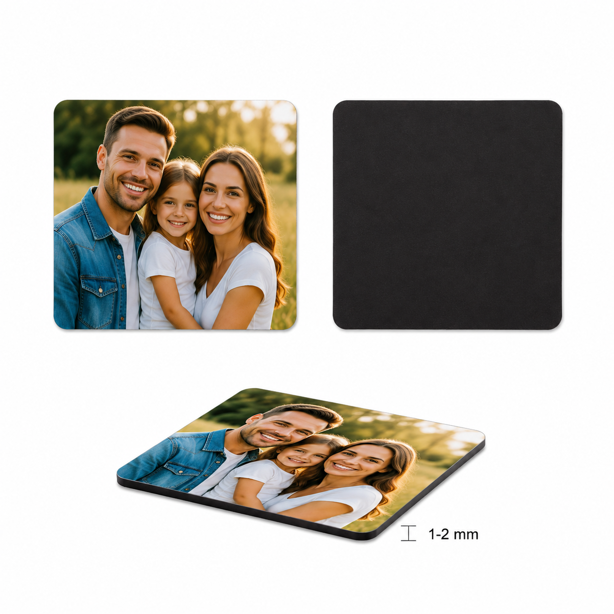 Fotomagnetka s vlastnou fotografiou – 5,5 × 5,5 cm